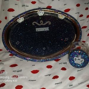 Make up/Vanity Tray & Jewelry Jar